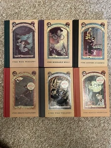 Lemony Snicket Vol. 3-8 A SERIES of UNFORTUNATE EVENTS All 1st Edition Hardcover - Picture 1 of 13
