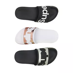 Superdry Eva 2.0 Pool Slide Womens Sandal Slip On Light Size S-L - Picture 1 of 11