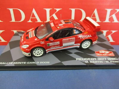 Die cast 1/43 Modellino Auto Peugeot 307 WRC Rally Monte Carlo 2005 M. Martin - Immagine 1 di 4