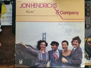 Jon Hendricks & Company Love- With Sweets Edison Vinyl LP 331/3 Mint Autographed - Picture 1 of 2