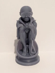 HR Giger Alien Birth Machine Bullet Baby 3d Printed Resin - Xenomorph - Picture 1 of 8