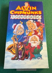 Alvin and the Chipmunks - A Chipmunk Christmas (VHS, 1992) + FREE DVD - Picture 1 of 2