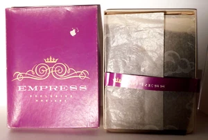 Vtg. Empress Exclusive Hoisery Seamless Stockings Paris Grey 3 Pair Size 10 NOS - Picture 1 of 4