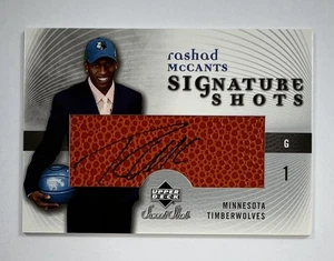 2005-06 Upper Deck Signature Shots #SS-RM Rashad McCants Auto Relic AR92 - Foto 1 di 2