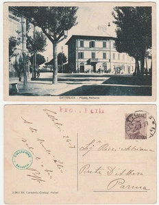 CATTOLICA - RIMINI - PIAZZA NEPTUNO - VIAGG. 1927 -33455- - Bild 1 von 1
