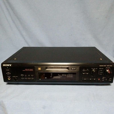 Sony Minidisc Deck MDS-JE700 MD Recorder operation tested w/remote - Image 1 of 4