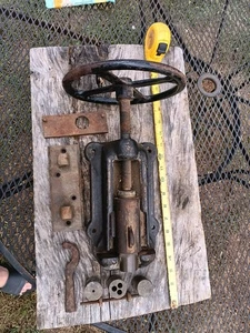Antique JH Day Co. Cincinnati OH Machine Drill Press Machine Tool - Picture 1 of 7