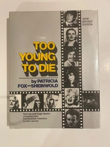 Too Young to Die Hardback by Patricia Fox-Sheinwold c. 1979 New Revised Edition - Picture 1 of 9
