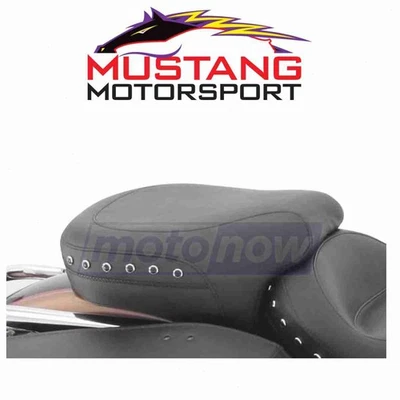 Mustang Studded Wide Rear Seat for 2006 Harley Davidson FLHXI Street Glide - vj Foto 1 de 4