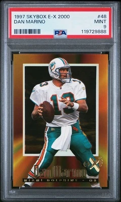 1997 Skybox EX 2000  # 48  Dan Marino  HOF  PSA 9  5562 - Image 1 of 2