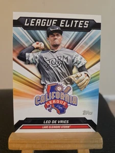 112091 - 2025 Topps Pro Debut Leo De Vries League Elites #LE-11 - Picture 1 of 2