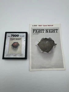 Carro Cartucho Fight Night Atari 7800 y Manual Auténtico Probado - Imagen 1 de 6