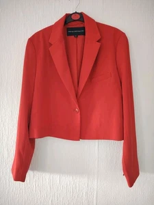 French Connection Cropped Blazer Size M - Picture 1 of 4