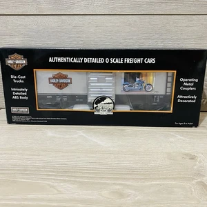 MTH RAILKING HARLEY-DAVIDSON 40' BOX CAR 2005 V-ROD ITEM # 20-90173 B NEW - Picture 1 of 7