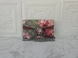 Auténtico bolso usado GUCCI Dionysus GG Blooms súper mini en excelente estado - Imagen 1 de 17
