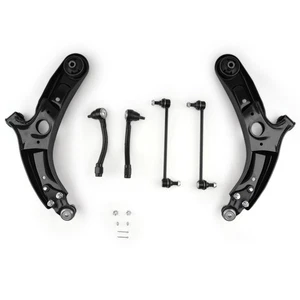 Lower Control Arm +Ball Joint Sway Bar End Link Tierod End Set for Soul EV 15-19 - Picture 1 of 15