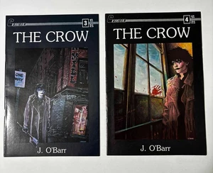 The Crow Vol. 1 (#3-2nd,4-1st) 1990 Caliber Press James O'Barr, VF collectibles! - Picture 1 of 12