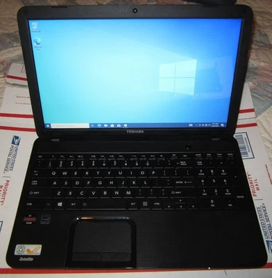 Samsung Satellite C855D S5340 Laptop AMD E1-1200 1.40Ghz Dual 8GB RAM 128GB SSD - Image 1 of 4