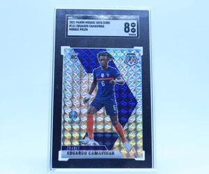 Panini Mosaic EM 2020 - Eduardo Camavinga Rookie RC Sgc 8 #111 EURO 2020 Not Psa - Picture 1 of 2