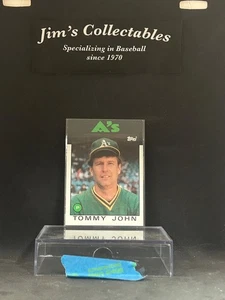 1986 Topps Baseball Card #240 Tommy John Oakland Athletics NM/MT - Picture 1 of 2