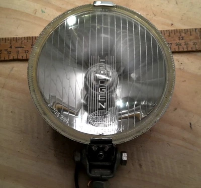 Faros antiniebla cromados Hella fog lights VW Escarabajo autobús Porsche 911 Mercedes NUEVO Foto 1 de 4