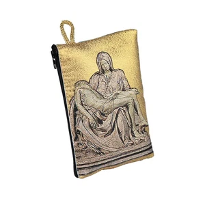 Rosenkranz Tasche 10x15cm – Pieta Maria & Jesu - Picture 1 of 8