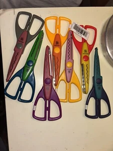 Lot 7 Paper Edgers Decorative Edge Scissors PROVO CRAFT - Picture 1 of 2