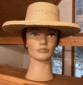 Authentic Cabana Habana Palm Leaf Beach Sun Hat Sz Sm/Med w/ Any Decorative Band - Picture 1 of 21