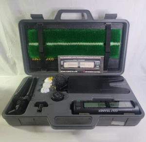 Vintage ~ Mitsubishi elektrischer Golftrainer (Schwingtrainer) mit Tragetasche *lesen - Bild 1 von 10