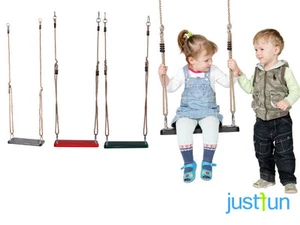 Schaukel Schaukelbrett Schaukelsitz Kinderschaukel mit Metalleinlage + Seil - Bild 1 von 11