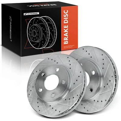 Rotores de freno de disco delanteros para Buick Century LeSabre Chevrolet Venture Pontiac Olds Foto 1 de 4