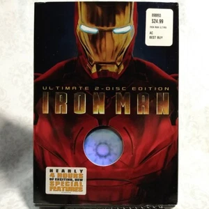 IRON MAN DVD Iron Man Ultimate 2 Disc Edition Special Features - 2008 - Imagen 1 de 5