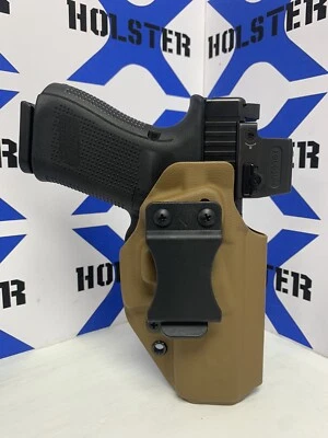 G19 G45 G32 Gen3-5  Appendix To 5:00 Carry IWB RH  Glock MOS Kydex Holster - Image 1 of 4