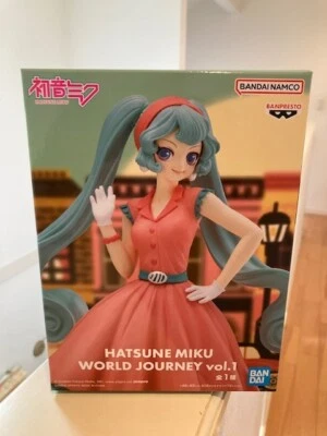 HATSUNE MIKU WORLD JOURNEY vol.1 BNDAI NAMCO Banpresto Foto 1 de 4