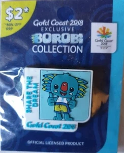 Gold Coast 2018 COMMONWEALTH GAMES Exclusive Borobi Pin - Share the Dream- KOALA - Picture 1 of 1