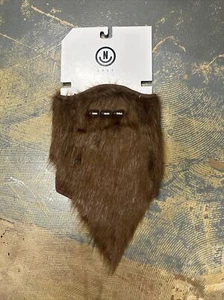 Neff Bearded Face Mask Bandana Brown Facemask New Faux Fur Snowboarding Bandana - Picture 1 of 3