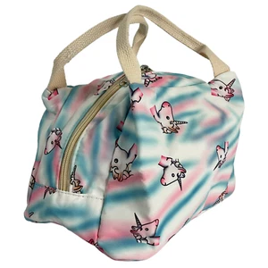 Lunchbag Unicorns Double strap Insulated Purse Handbag Cold / Hot container - Picture 1 of 8