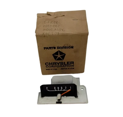 1968 Dodge Polara Monaco Automatic Gearshift Indicator Column Shift 2857062 NOS - Image 1 of 4