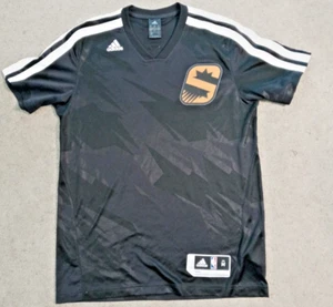Adidas Phoenix Suns Herren Medium T-Shirt Tee Shirt Alternate Logo Schwarz - Bild 1 von 4