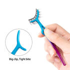 Eyelash Tweezers Eye Lash Clip Remover Tool False Extension Curved Pointed
