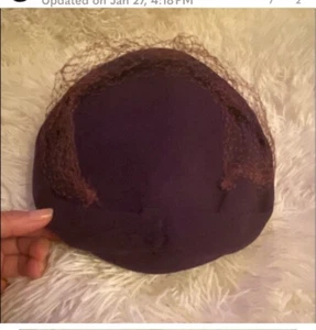 VTG FISK of Chicago Burgundy Dark Red LADIES HAT, 1940’s 1950's Mid Century - Picture 1 of 11