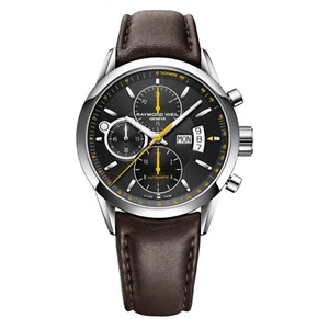 Raymond Weil Freelancer Chronograph Brown Leather Men's Watch 7730-STC-20021 - Picture 1 of 2