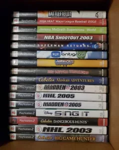 ps2 game lot untested 16 games - Picture 1 of 1