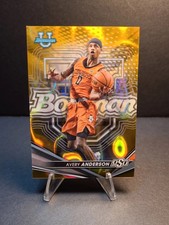 Avery Anderson - Gold Lava Refractor #/75 2022-23 Bowman Best U Basketball