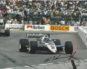 AL UNSER JR. INDY CAR DRIVER SIGNED 8x10 PHOTO INDIANAPOLIS 500 CHAMPION E w/COA - Picture 1 of 1