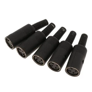 DIN mini pin socket connector for keyboard / mouse DIY - Picture 1 of 21