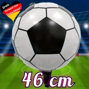 FUßBALL FOLIENBALLON ⭐️ Fußball Ballon Luftballon EM WM Deko Kindergeburtstag - Bild 1 von 4