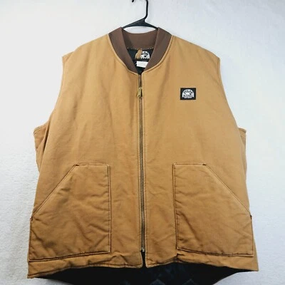 Chaleco acolchado aislante vintage Key Polar King para hombre 2XL hecho en EE. UU. lona de algodón Foto 1 de 4