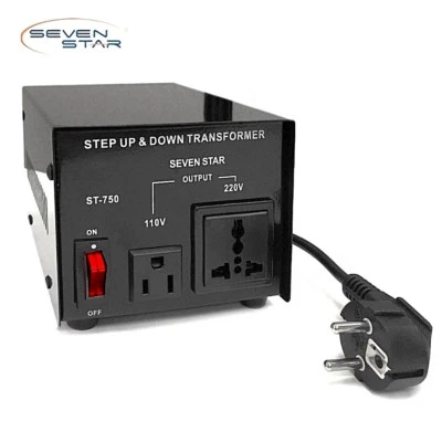 SevenStar ST-750W Watt 110V to 220V Step Up/Down Transformer Voltage Converter - Image 1 of 4