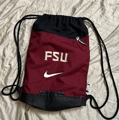 Nike Florida State University Bolso con Cordón Granate Usado Foto 1 de 4